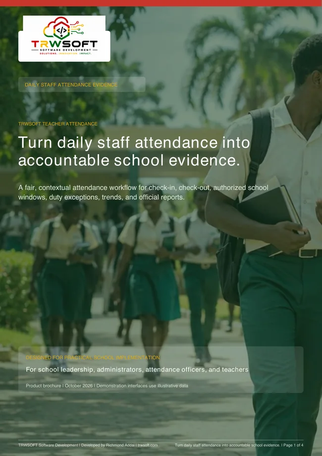 Cover of Teacher Attendance